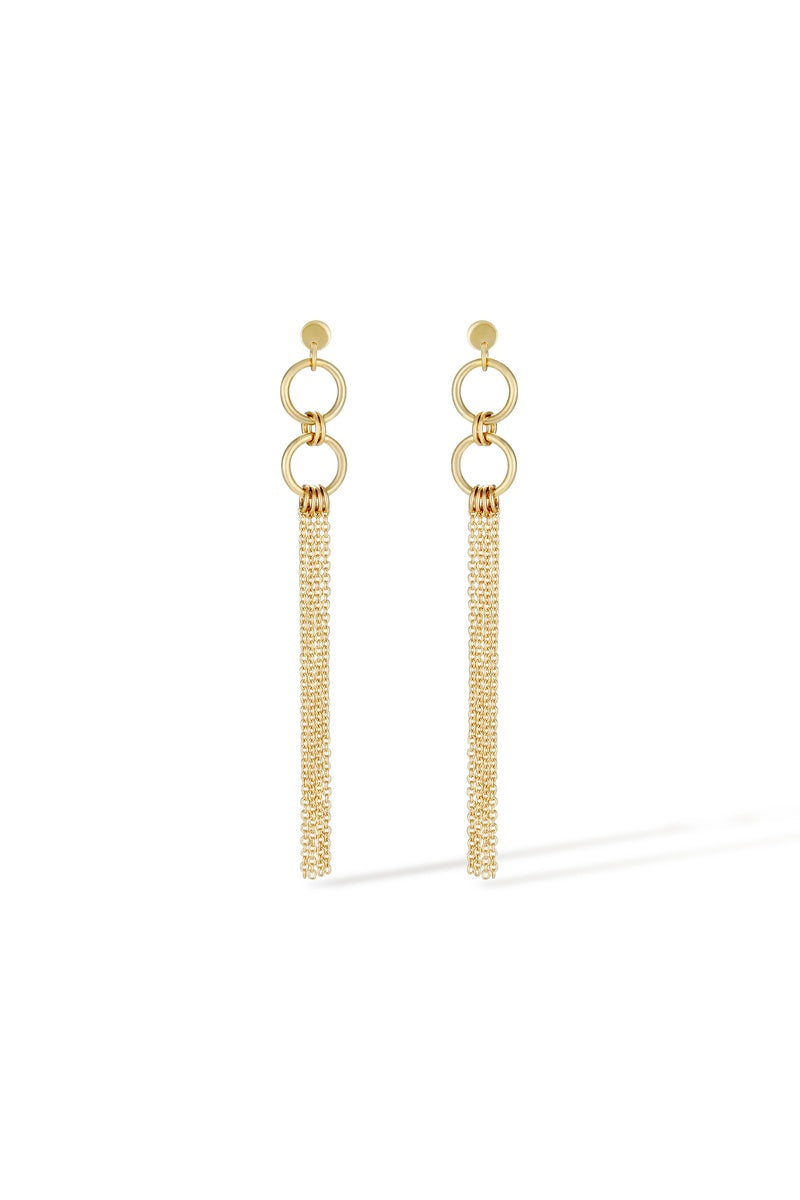 Boucles D'Oreilles "Sana" Or Jaune 375/1000