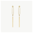 Boucles D'Oreilles "Ada" Or Jaune 375/1000