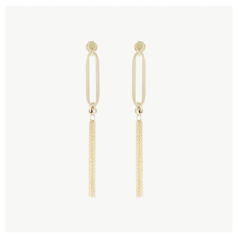 Boucles D'Oreilles "Ada" Or Jaune 375/1000