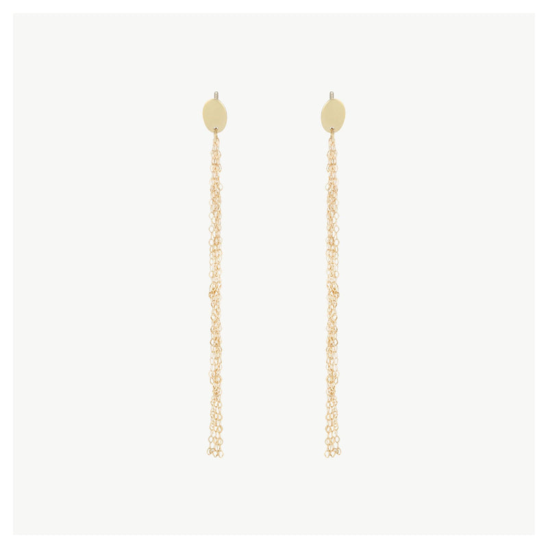 Boucles D'Oreilles "Arya" Or Jaune 375/1000