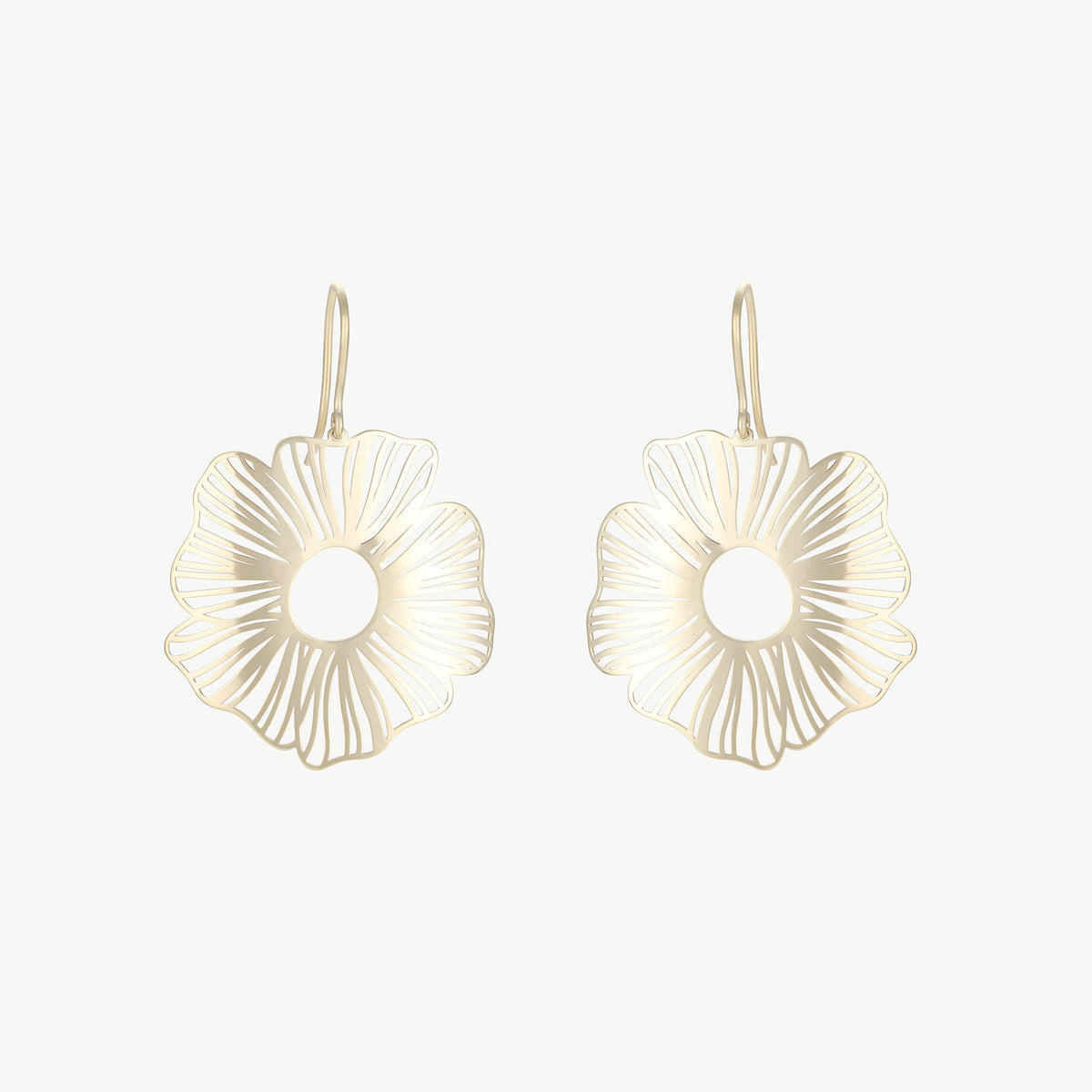 “Ambrosia” Earrings, 375/1000 Yellow Gold - 375/1000 Yellow Gold