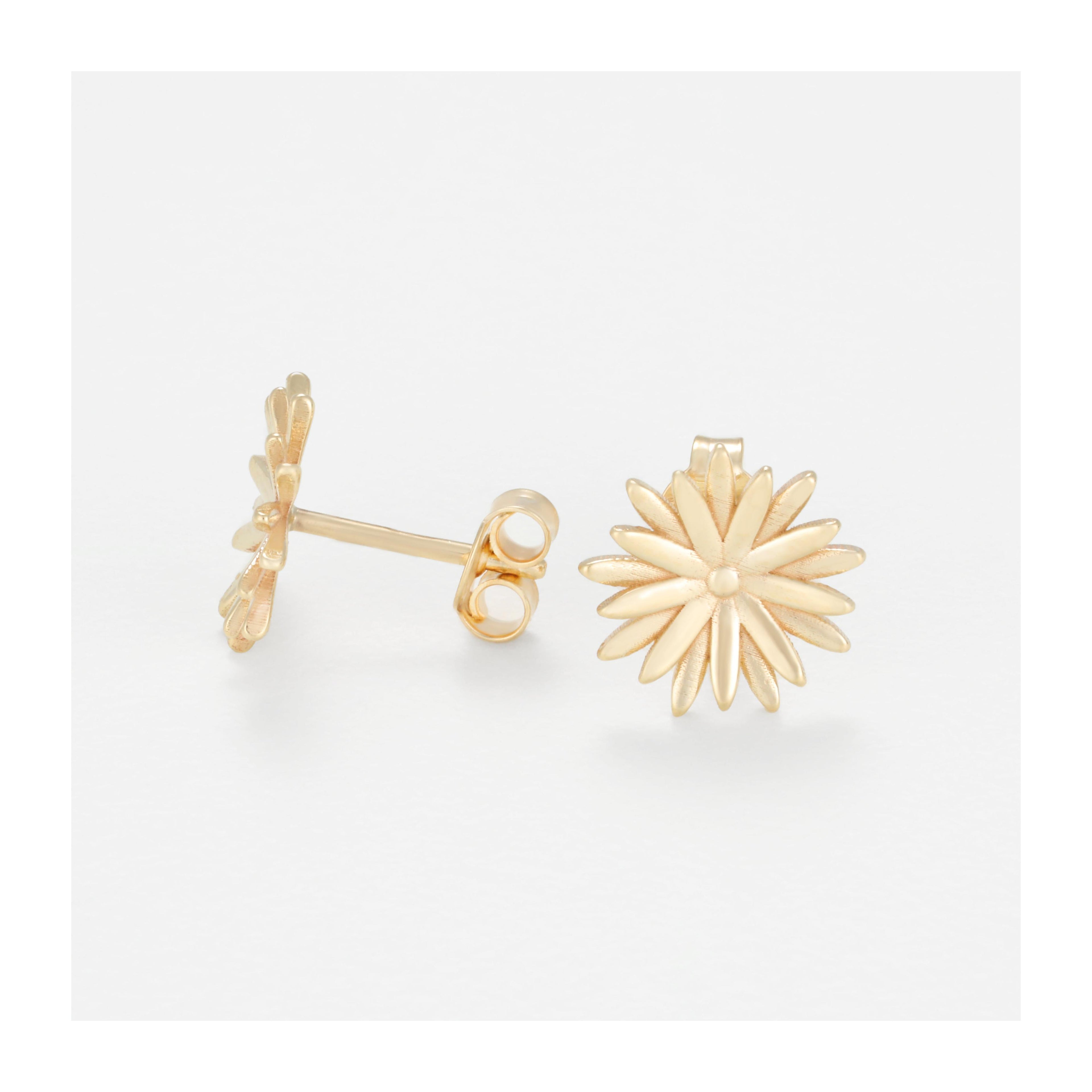 Boucles D'Oreilles "Marigold" Or Jaune 375/1000