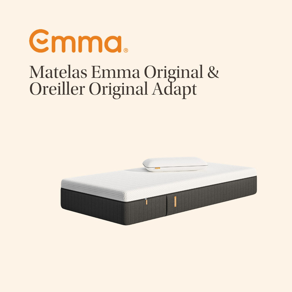 Ehefo - Bundle - Original Mattress + Original Adapt Pillow(s) - White