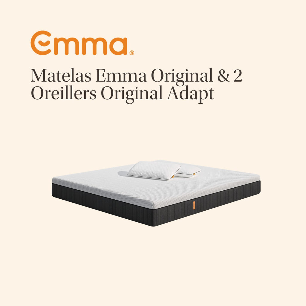 Ehefo - Bundle - Original Mattress + Original Adapt Pillow(s) - White