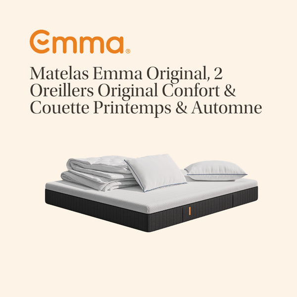 Pack - Original Matras + Original Comfort Kussen(s) + Emma Lente- & Herfstdekbed