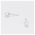 Pendientes "My Pearl" - Oro Blanco 375/1000 Perlas Blancas