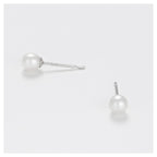 Pendientes "My Pearl" - Oro Blanco 375/1000 Perlas Blancas