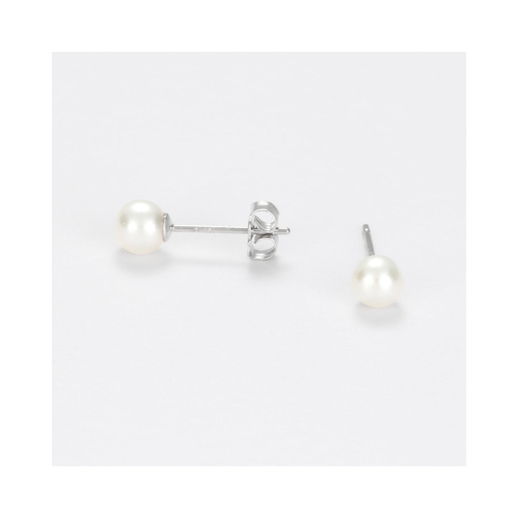 “My Pearl” Earrings 375/1000 White Gold White Pearls