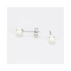 “My Pearl” Earrings 375/1000 White Gold White Pearls