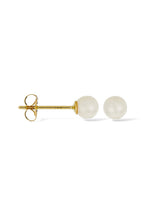 Boucles D'Oreilles "My Pearl" Or Jaune 375/1000 Perles Blanches