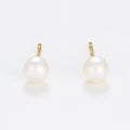Boucles D'Oreilles "My Pearl" Or Jaune 375/1000 Perles Blanches