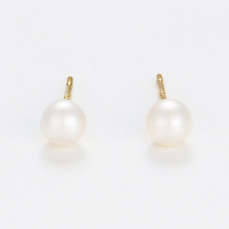 Boucles D'Oreilles "My Pearl" Or Jaune 375/1000 Perles Blanches - Or Jaune 375/1000