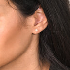 Boucles D'Oreilles "My Pearl" Or Jaune 375/1000 Perles Blanches