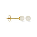 “My Pearl” Earrings 375/1000 Yellow Gold White Pearls
