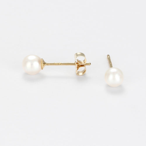 Earrings "My Pearl" Yellow Gold 375/1000 White Pearls - Yellow Gold 375/1000