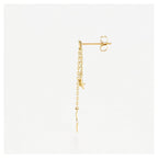 Pendientes “Estrellas Colgantes” – Oro Amarillo 375/1000