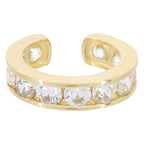 Bijou Cartilage Unitaire "Shining Ear Cuff" - Or Jaune 375/1000