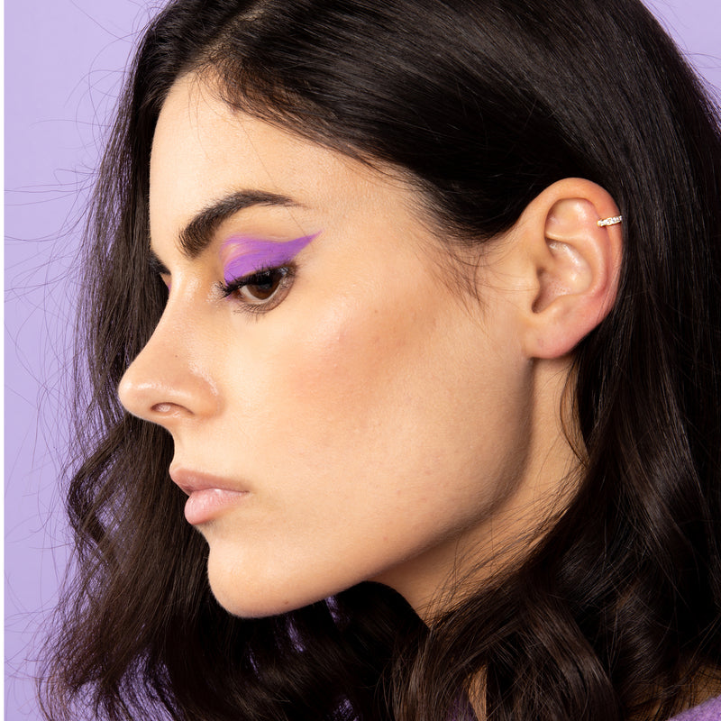 Bijou Cartilage Unitaire "Shining Ear Cuff" - Or Jaune 375/1000