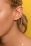 Bijou Cartilage Unitaire "Shining Ear Cuff" - Or Jaune 375/1000