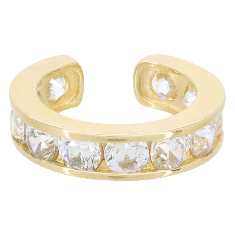 Bijou Cartilage Unitaire "Shining Ear Cuff" - Or Jaune 375/1000