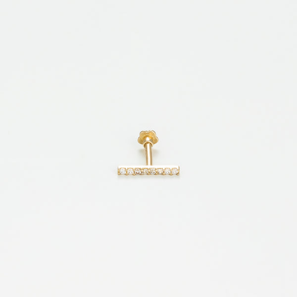 Single "Lena" Cartilage Jewellery in 9ct Yellow Gold (375/1000)