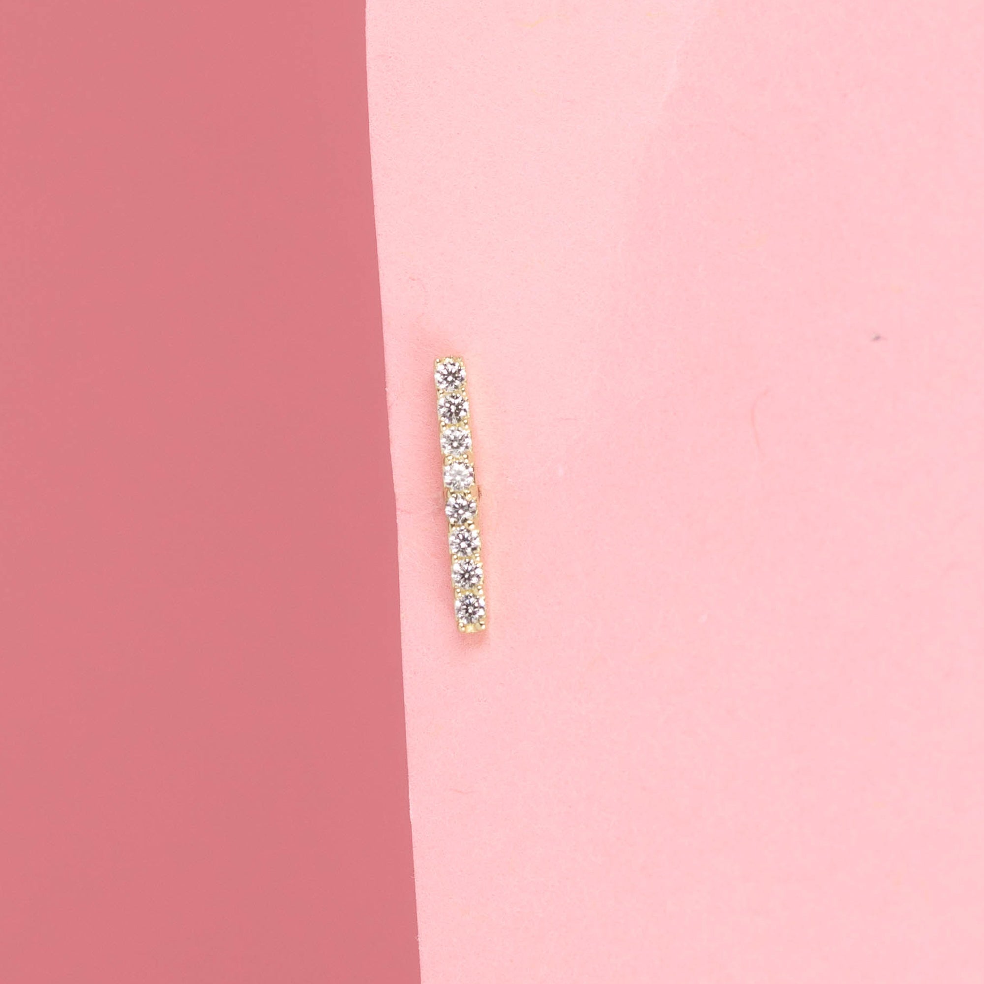 Bijou Cartilage Unitaire "Lena" - Or Jaune 375/1000