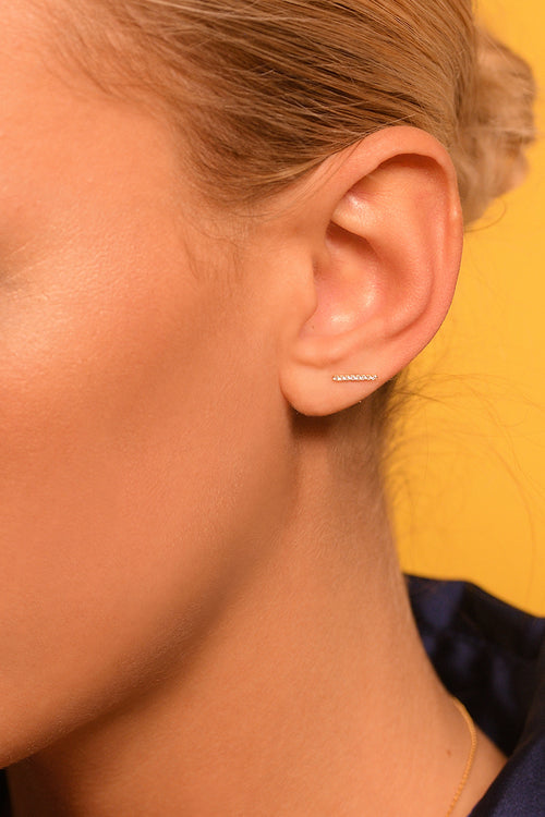 Bijou Cartilage Unitaire "Lena" - Or Jaune 375/1000