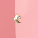 Bijou Cartilage Unitaire "Lune Dorée" - Or Jaune 375/1000