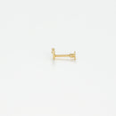 Bijou Cartilage Unitaire "Lune Dorée" - Or Jaune 375/1000