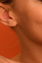 Bijou Cartilage Unitaire "Lune Dorée" - Or Jaune 375/1000