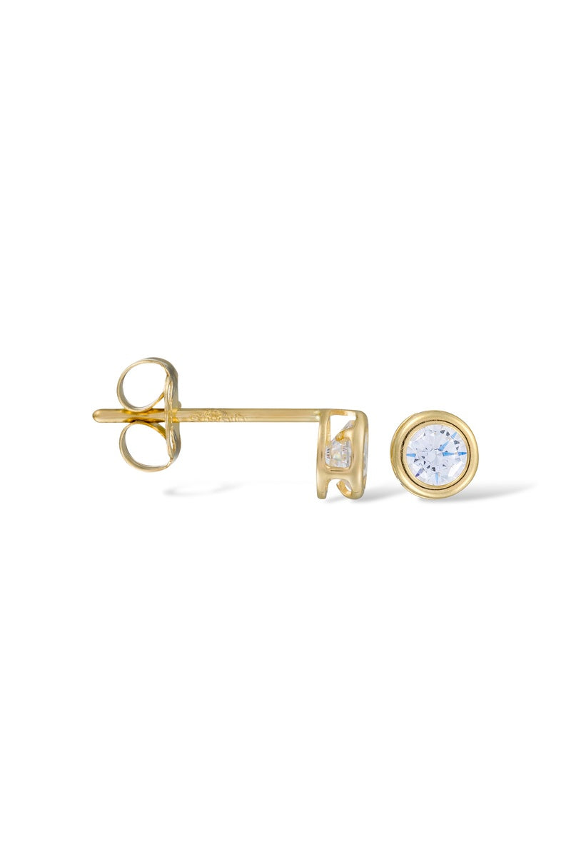 Ohrringe "Philtre D'Amour" 375er Gelbgold Und Zirkonia