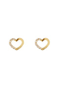 Pendientes “Only You” Oro amarillo 375/1000 y circonitas