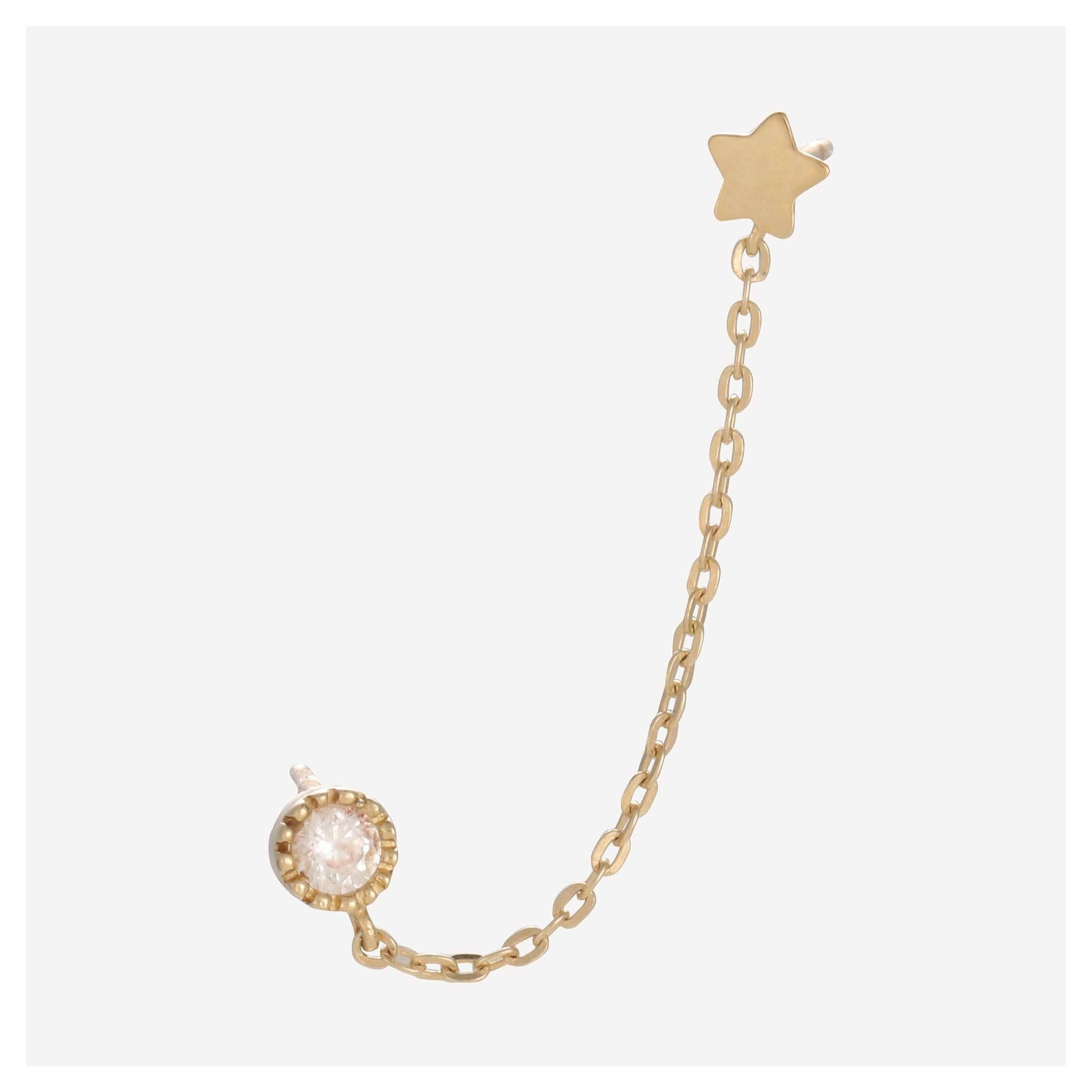 Pendientes “Royal” – Oro Amarillo 375/1000 Y Circonio