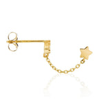 Pendientes “Royal” – Oro Amarillo 375/1000 Y Circonio