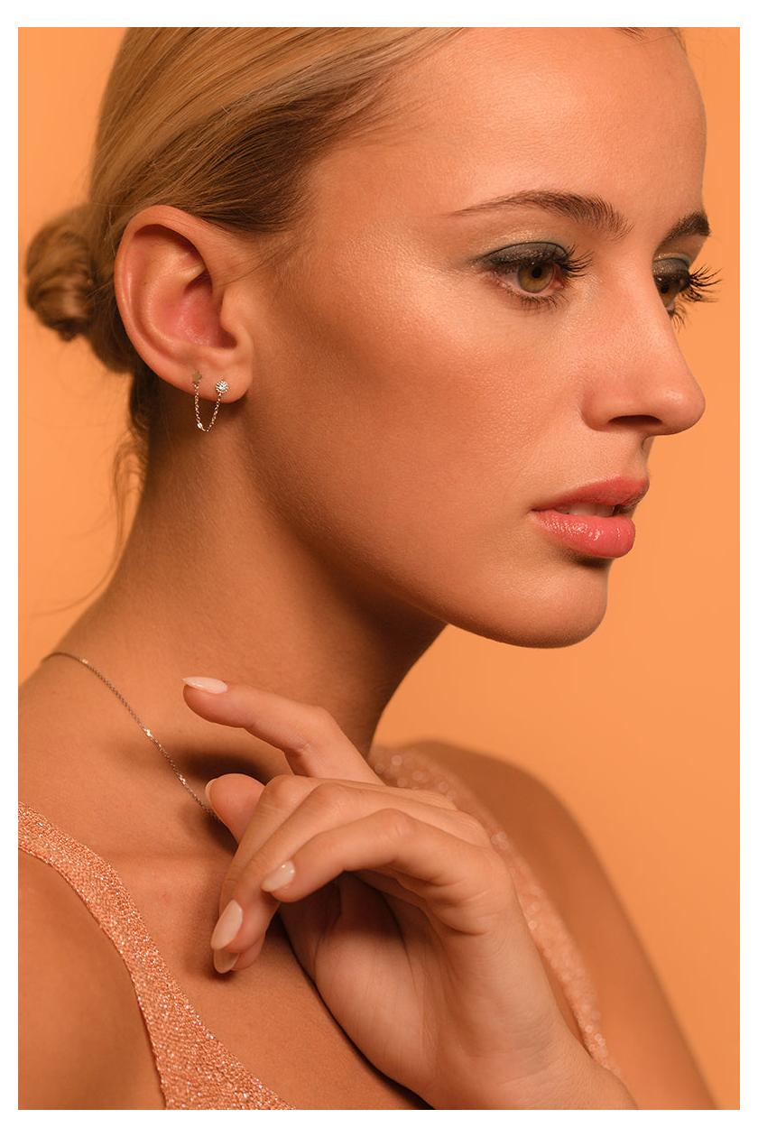 Pendientes “Royal” – Oro Amarillo 375/1000 Y Circonio