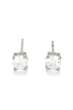 Boucles D'Oreilles "Simply You 4Mm" Or Blanc 375/1000 Et Zirconium
