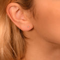 Pendientes “Pequeñas Rondas 2 Mm” Oro Amarillo 375/1000 Y Circonitas