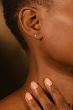 Boucles D'Oreilles "For Her" Or Jaune 375/1000 Et Zirconium