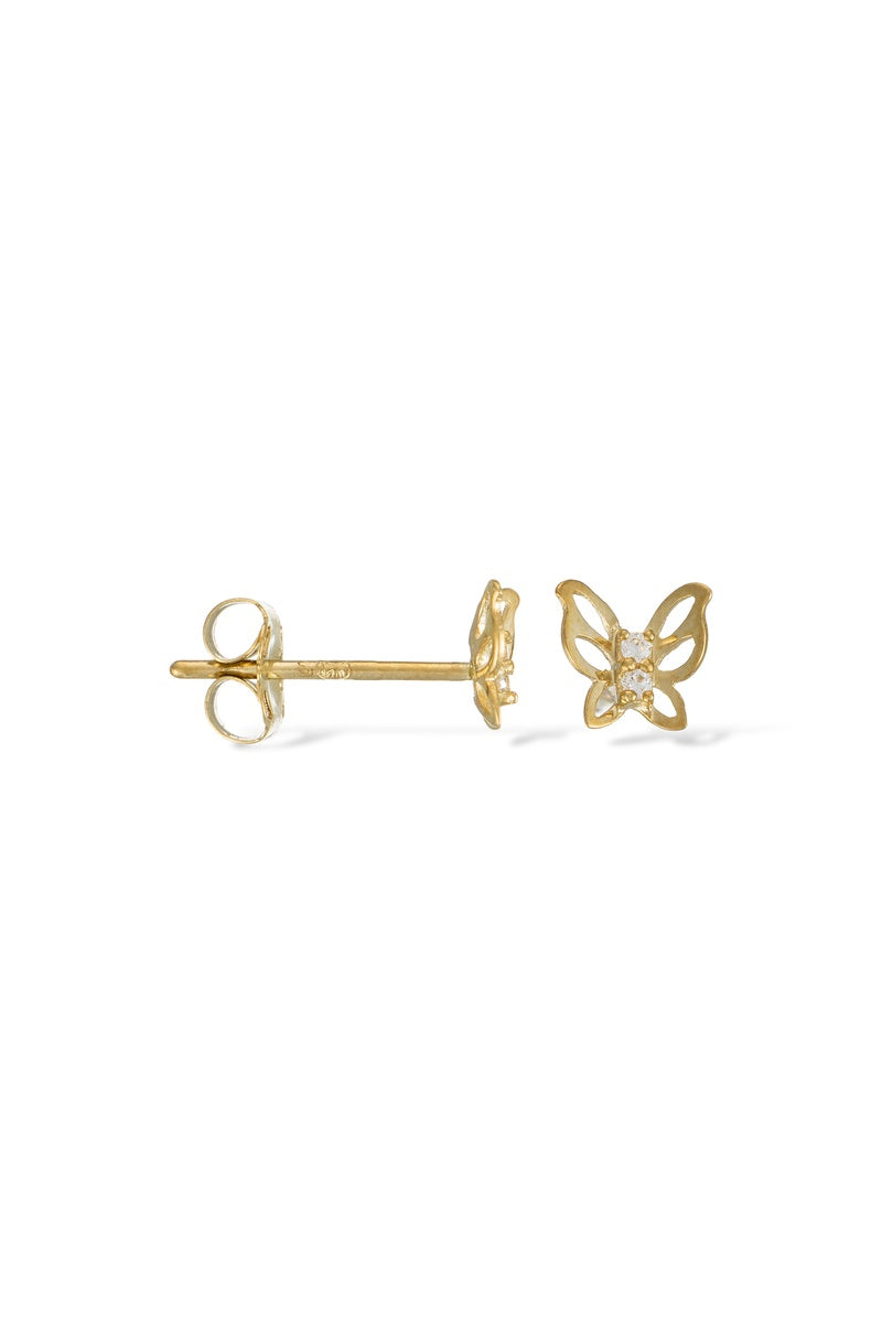 Boucles D'Oreilles "Ilumination" Or Jaune 375/1000 Et Zirconium