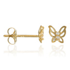 Boucles D'Oreilles "Ilumination" Or Jaune 375/1000 Et Zirconium