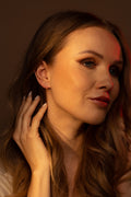 Boucles D'Oreilles "Ilumination" Or Jaune 375/1000 Et Zirconium
