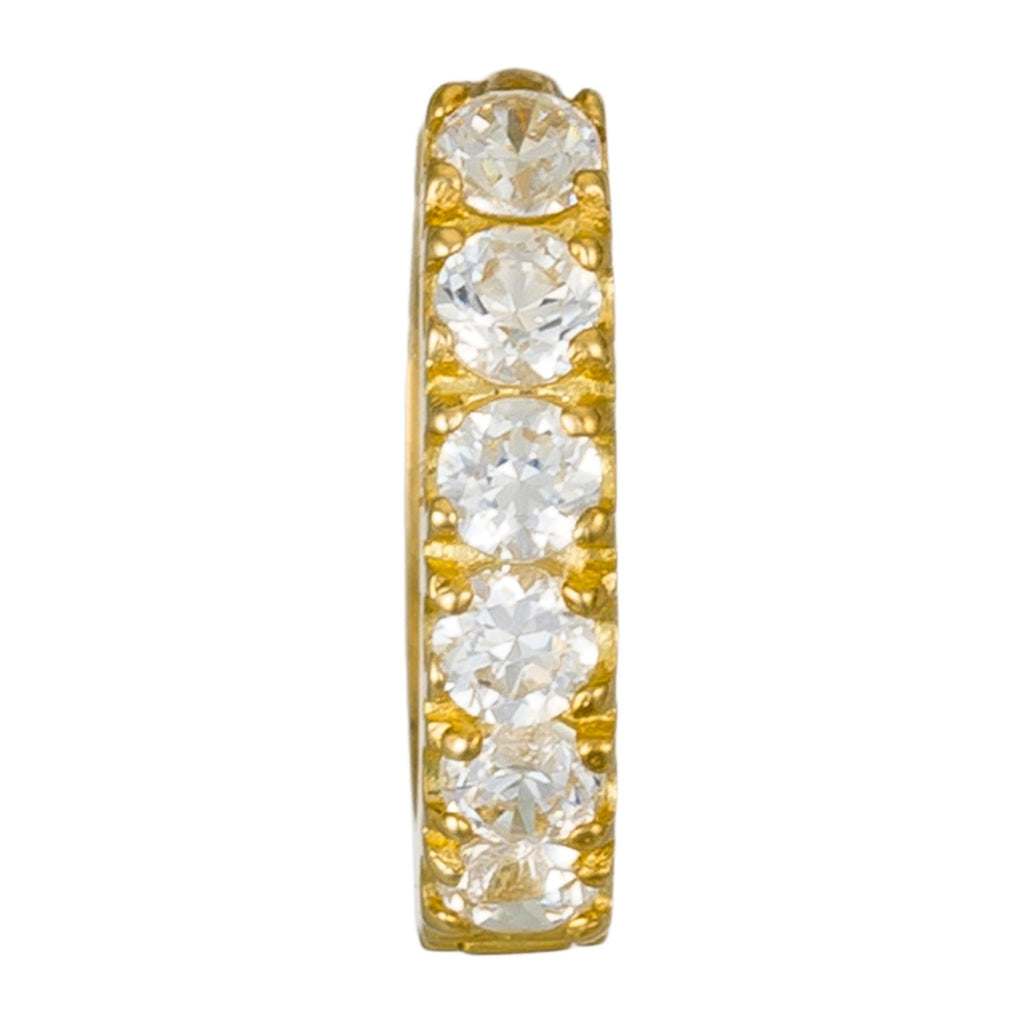 Pendientes “Calidad” Oro Amarillo 375/1000 Y Circonitas