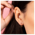 Pendientes “Simplicity 12 Mm Creole” – Oro amarillo 375/1000