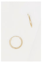 Pendientes “Simplicity 12 Mm Creole” – Oro amarillo 375/1000
