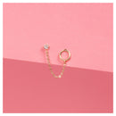 Boucles D'Oreilles Unitaire "Arsol" - Or Jaune 375/1000