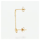 Boucles D'Oreilles Unitaire "Arsol" - Or Jaune 375/1000