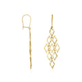 Pendientes “Crazy” – Oro Amarillo 375/1000