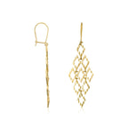Pendientes “Crazy” – Oro Amarillo 375/1000