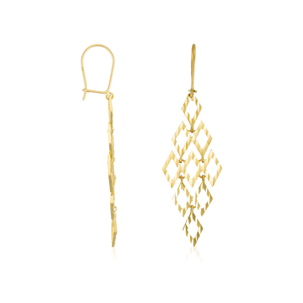 Pendientes “Crazy” Oro amarillo 375/1000