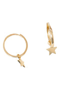 Boucle D'Oreilles " Isis" Or Jaune 375/1000